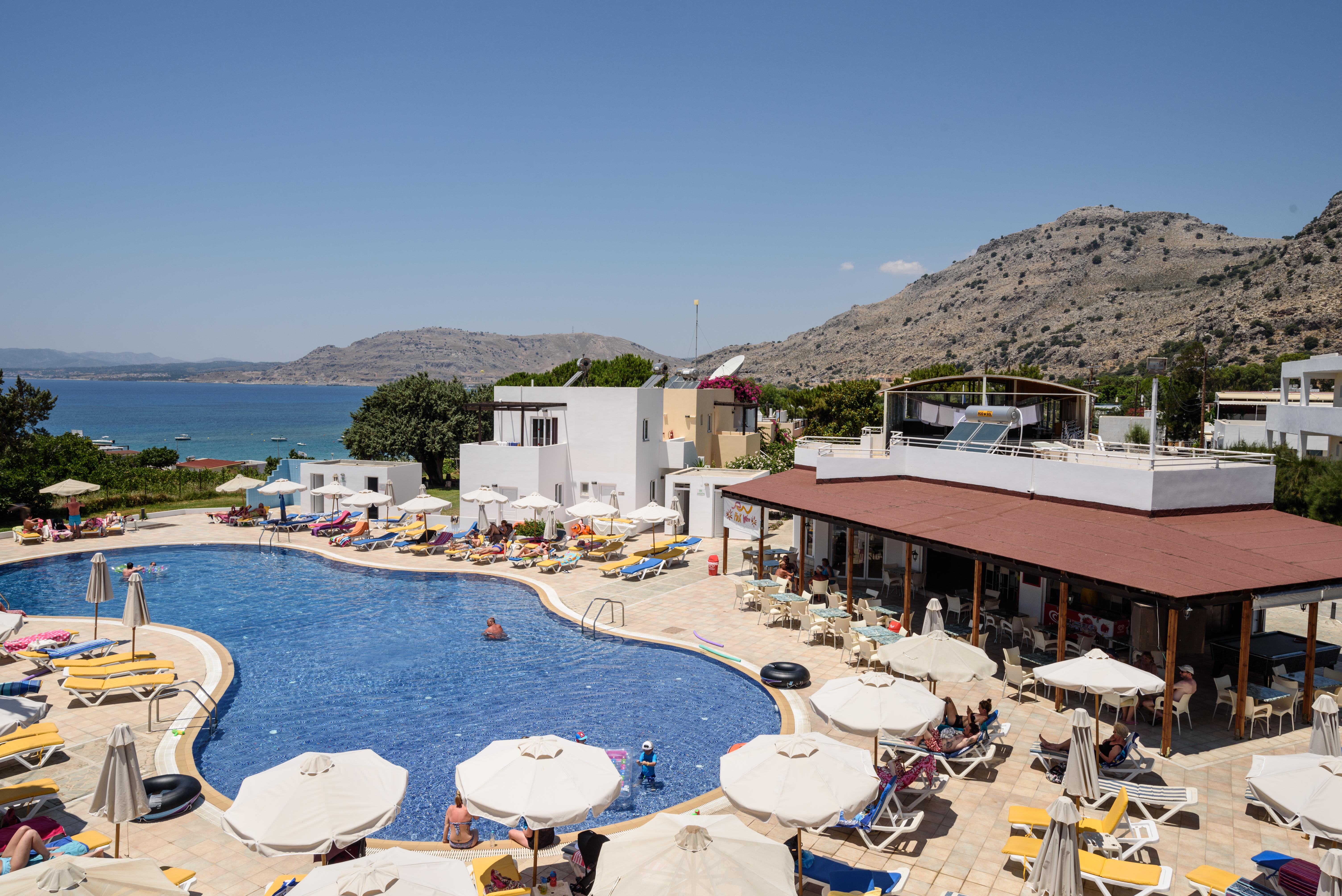 Matina Pefkos Aparthotel Pefki Exteriör bild