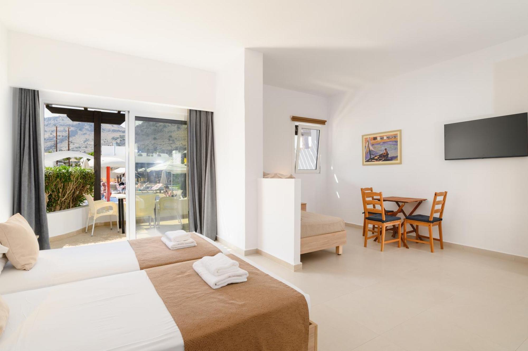 Matina Pefkos Aparthotel Pefki Exteriör bild
